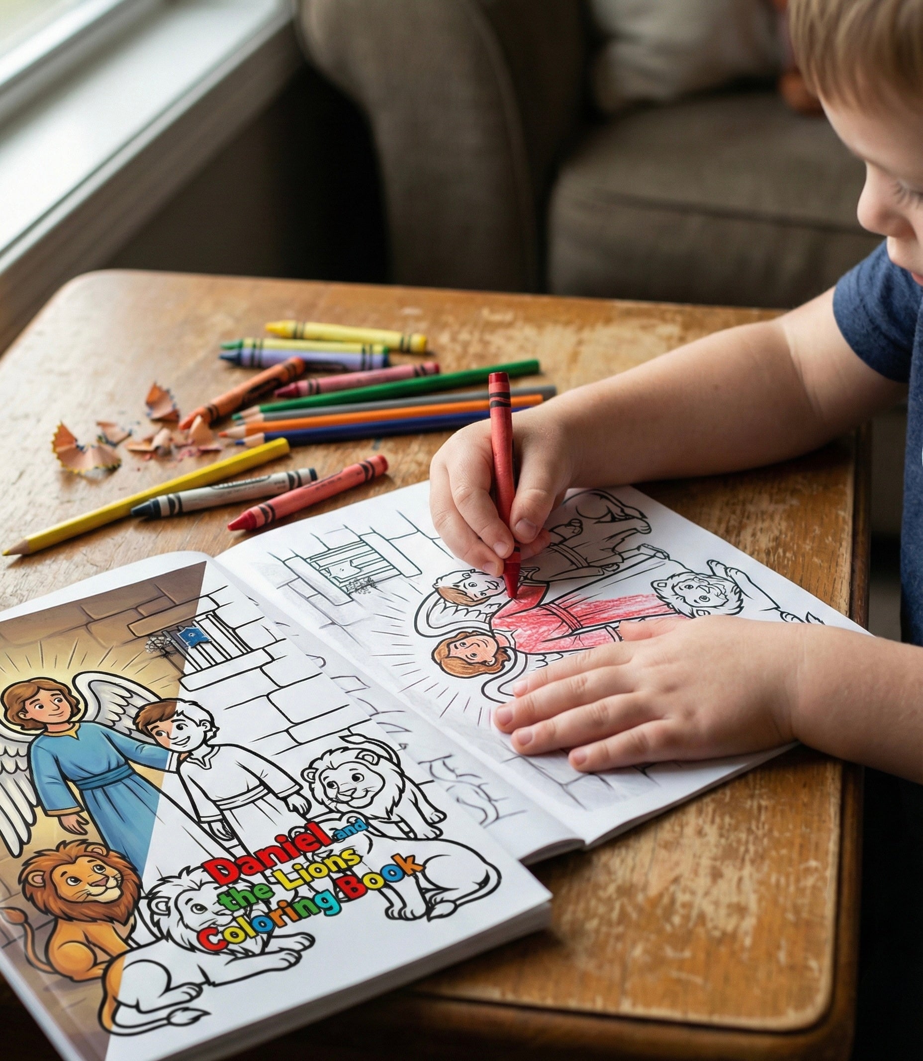 Daniel in the Lions’ – Coloring Book (Paperback) Buy on Amazon $9.99