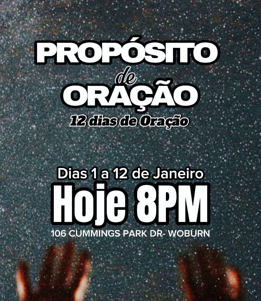 Propósito de Oração - 12 Dias de Oração